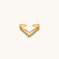 Peak Ring – 18K Gold Plated