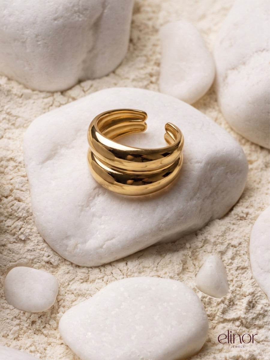 Freya Ring – 18K Gold Plated image 2
