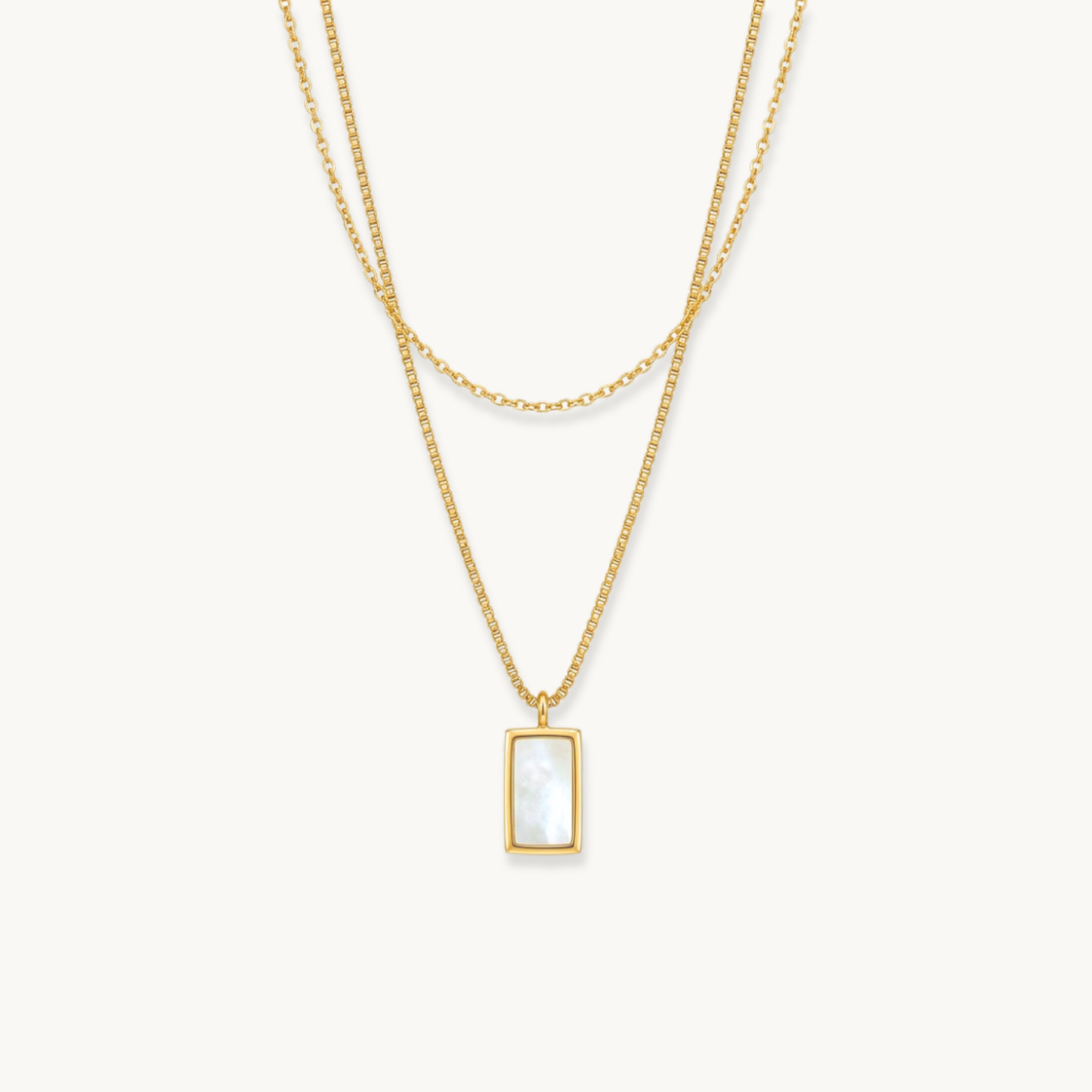 Remi Layered Necklace - 18k Gold Plated