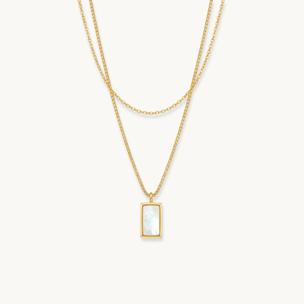 Remi Layered Necklace - 18k Gold Plated