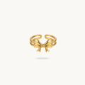 Bunny Bow Ring - 18K Gold Plated