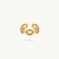 Link Ring - 18K Gold Plated