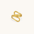 Duelle Ring – 18K Gold Plated