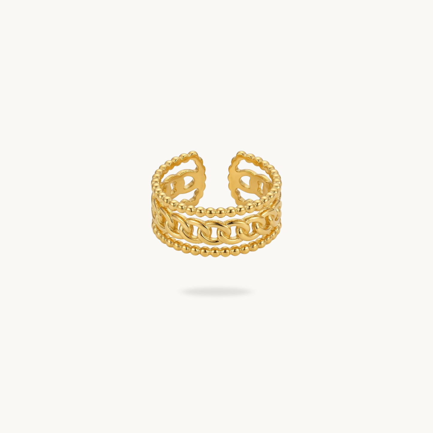 Helix Ring - 18K Gold Plated