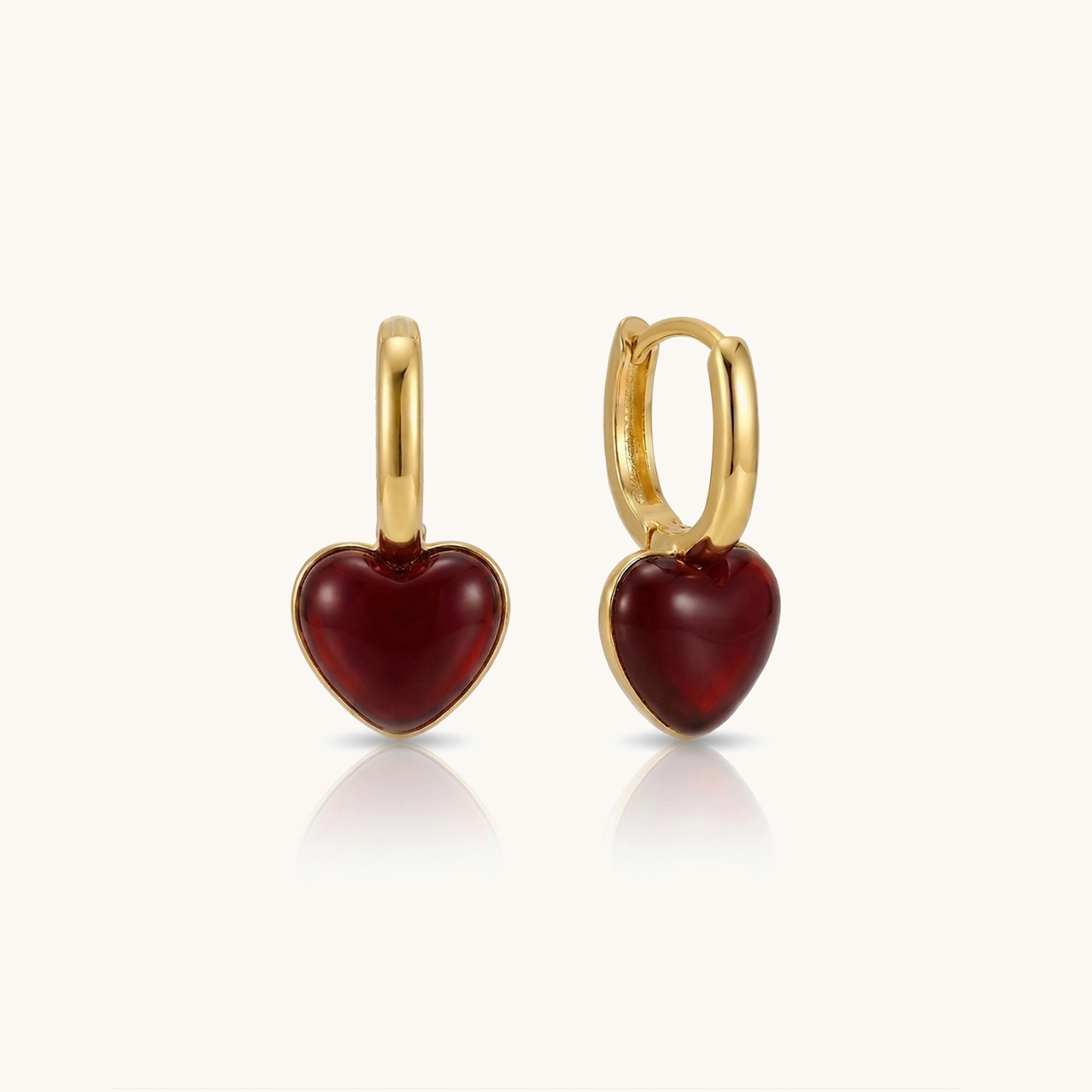 Golden Berry Huggies - 18K Gold Plated