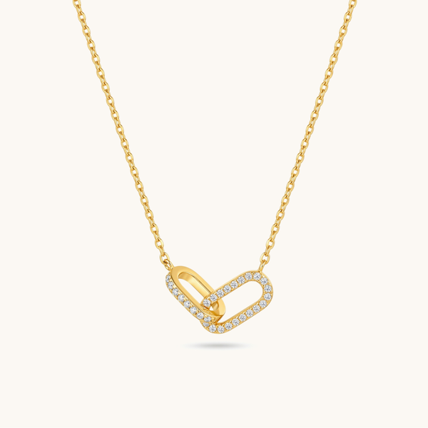 Amora Pendant Necklace-18K Gold Plated