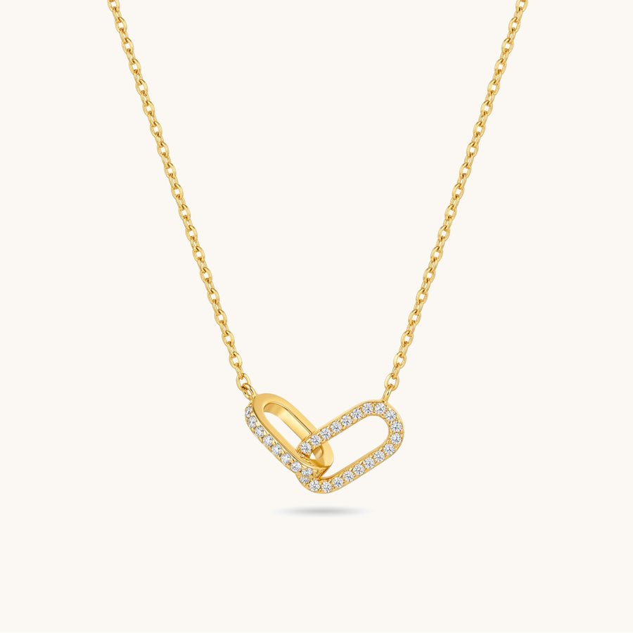 Amora Pendant Necklace-18K Gold Plated image 1