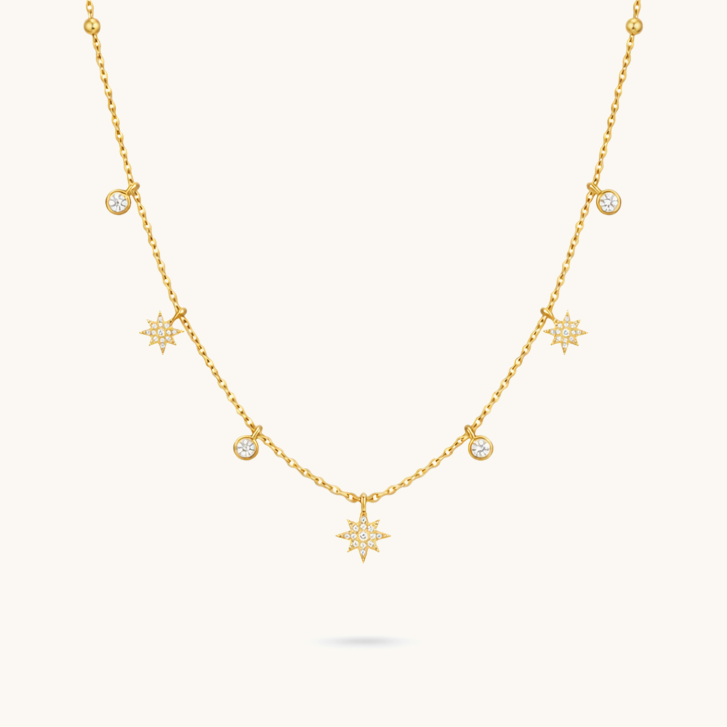 Chime Necklace -18K Gold Plated