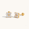Blossom Studs- 18K Gold Plated