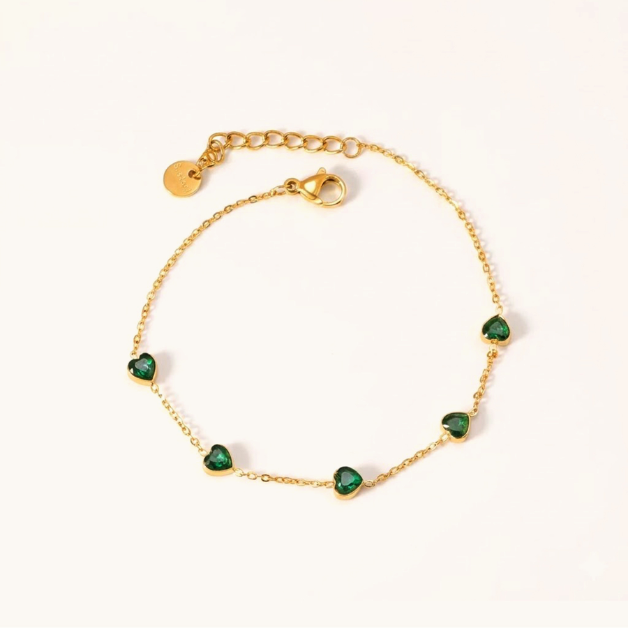 Love-link Bracelet -18K Gold Plated image 1