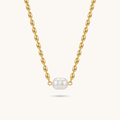 Pearl Core Necklace-18K Gold Plated