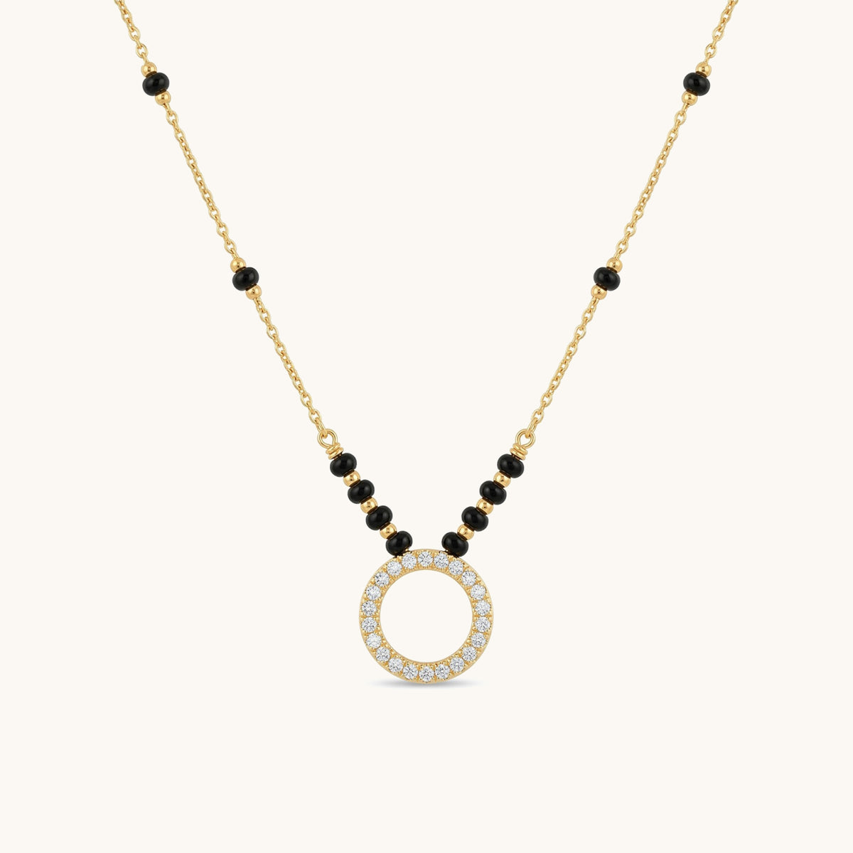 Inara Mangalsutra - 18K Gold Plated image 1