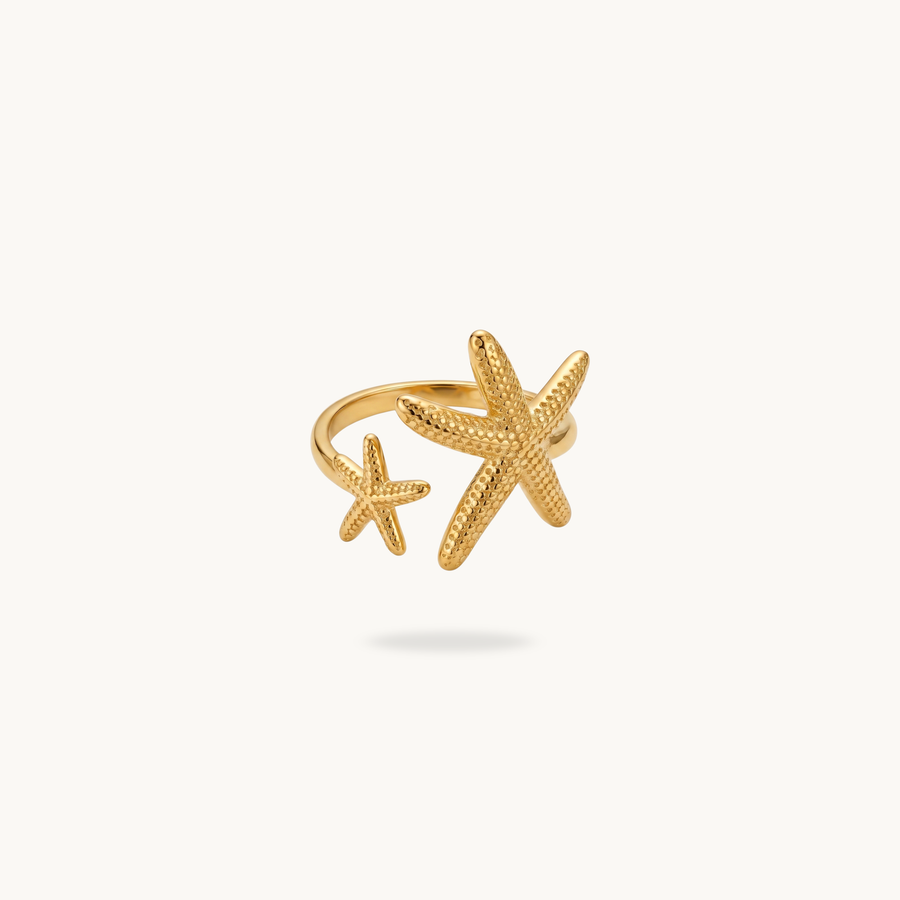 Starfish Ring – 18K Gold Plated image 1