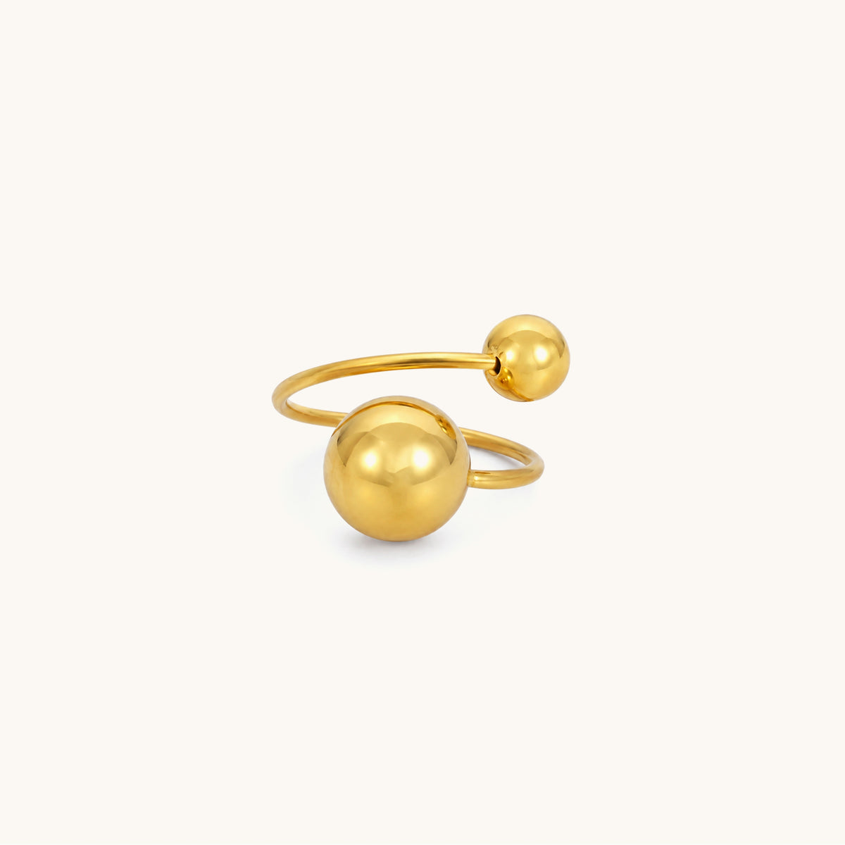 Balance Ring – 18K Gold Plated image 1