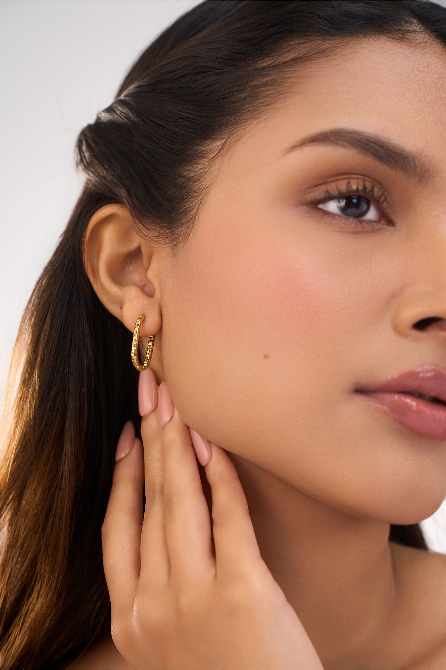 Nola Hoops - 18K Gold Plated
