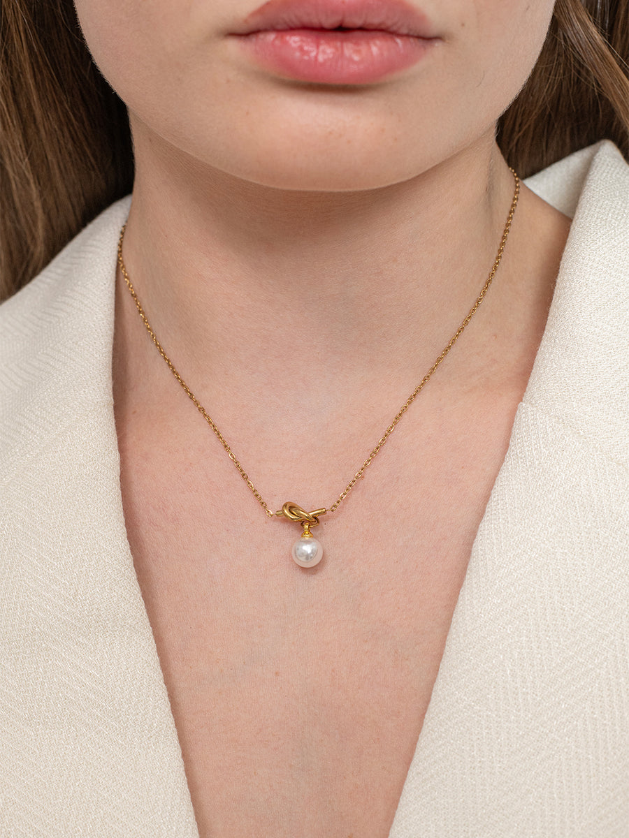 Opaline Necklace - 18k Gold Plated image 2