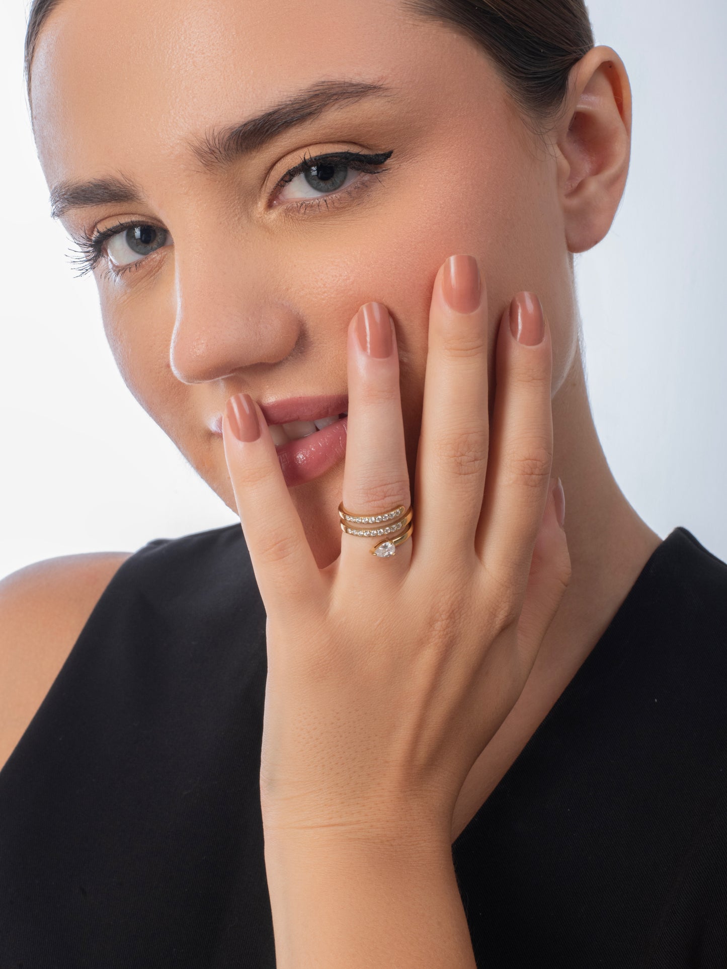 Mae Ring - 18K Gold Plated