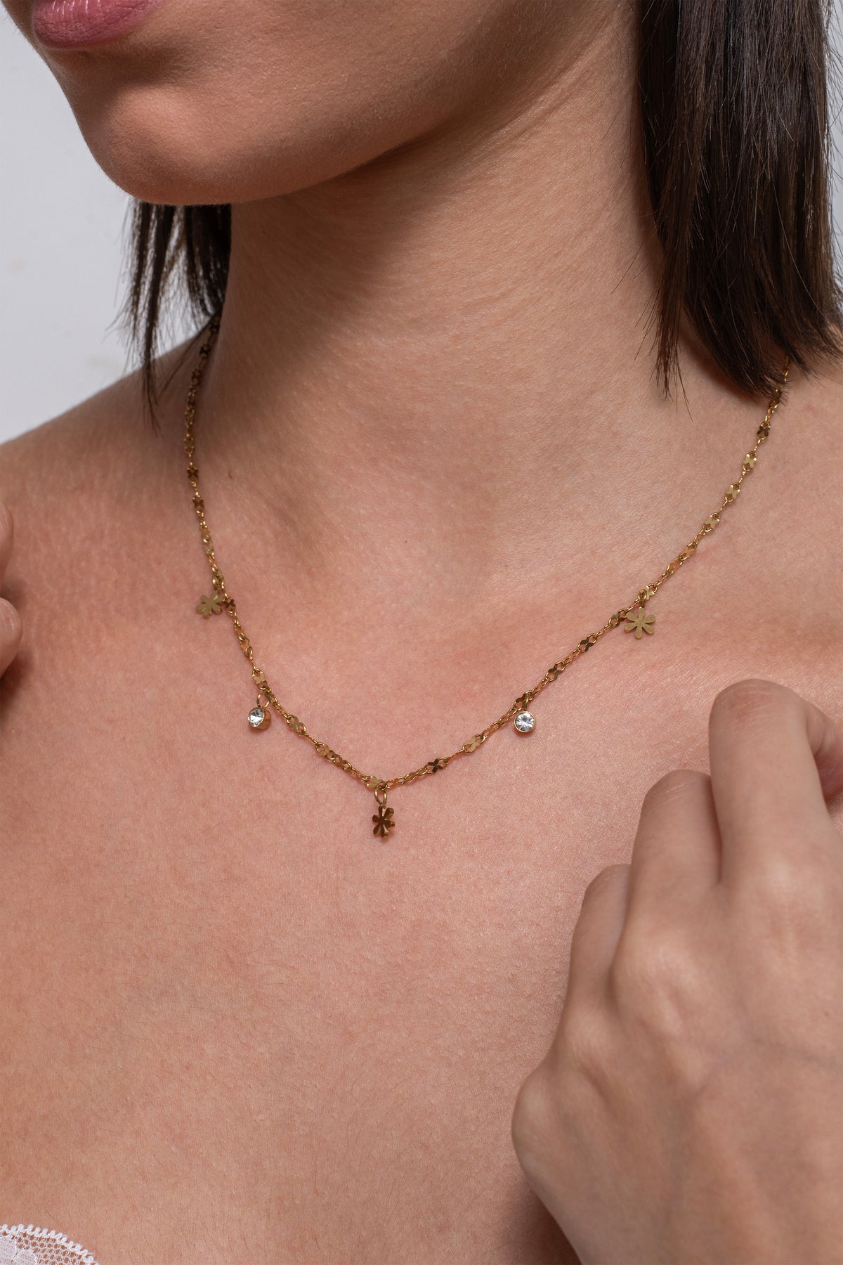 Shine Charms Necklace - 18K Gold Plated
