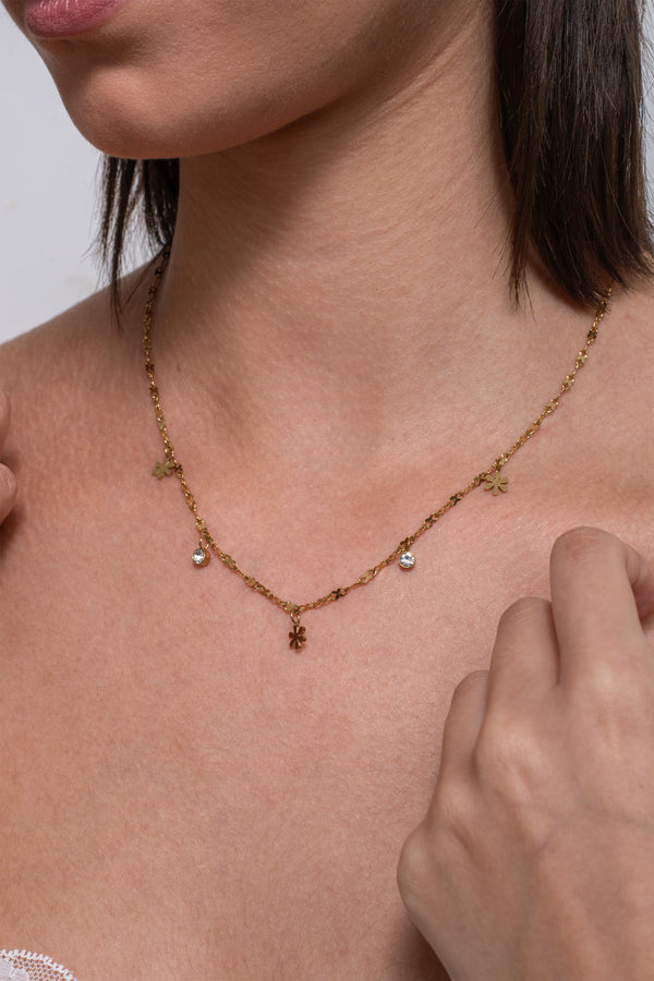 Shine Charms Necklace - 18K Gold Plated