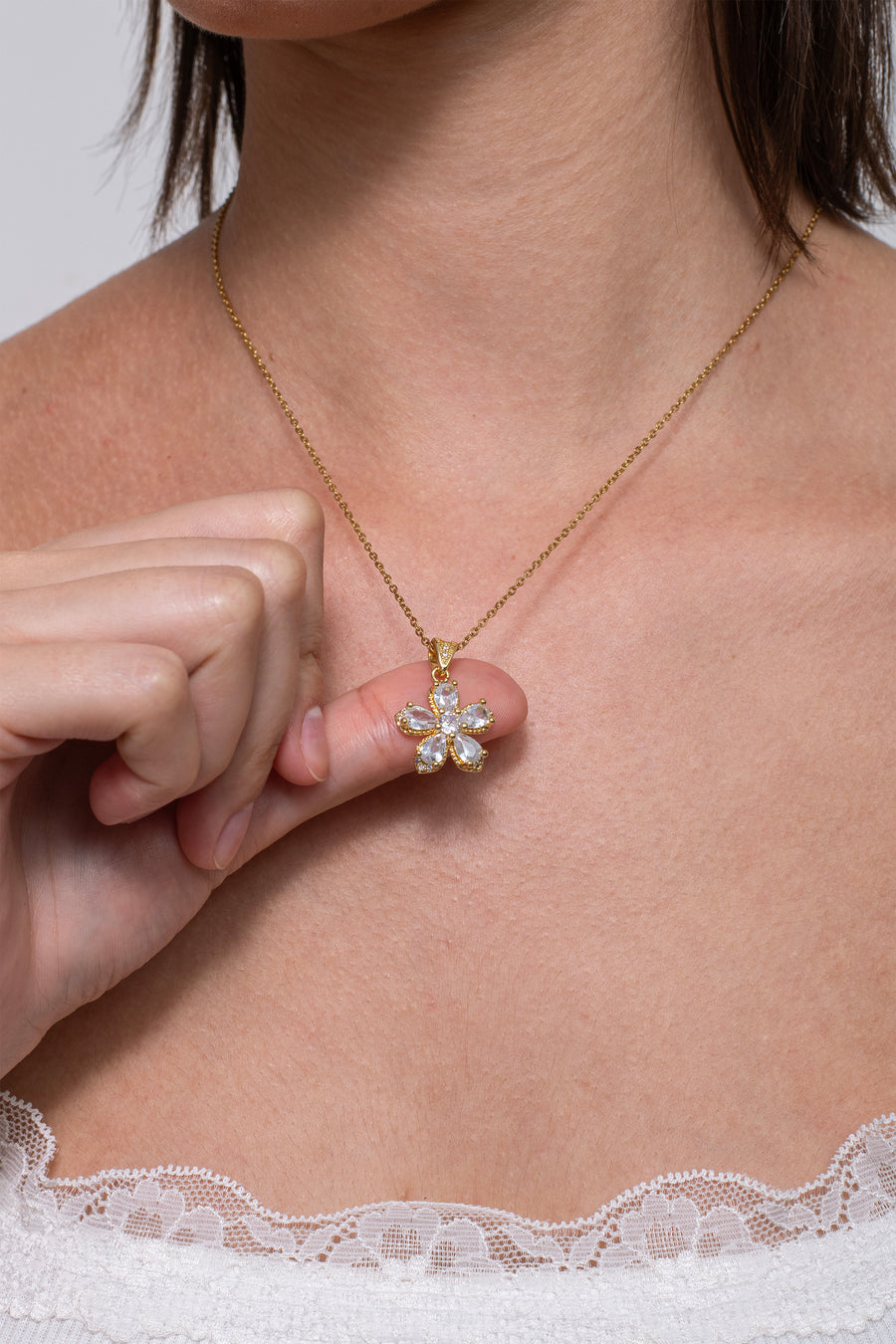 Grace Necklace - 18K Gold Plated image 4