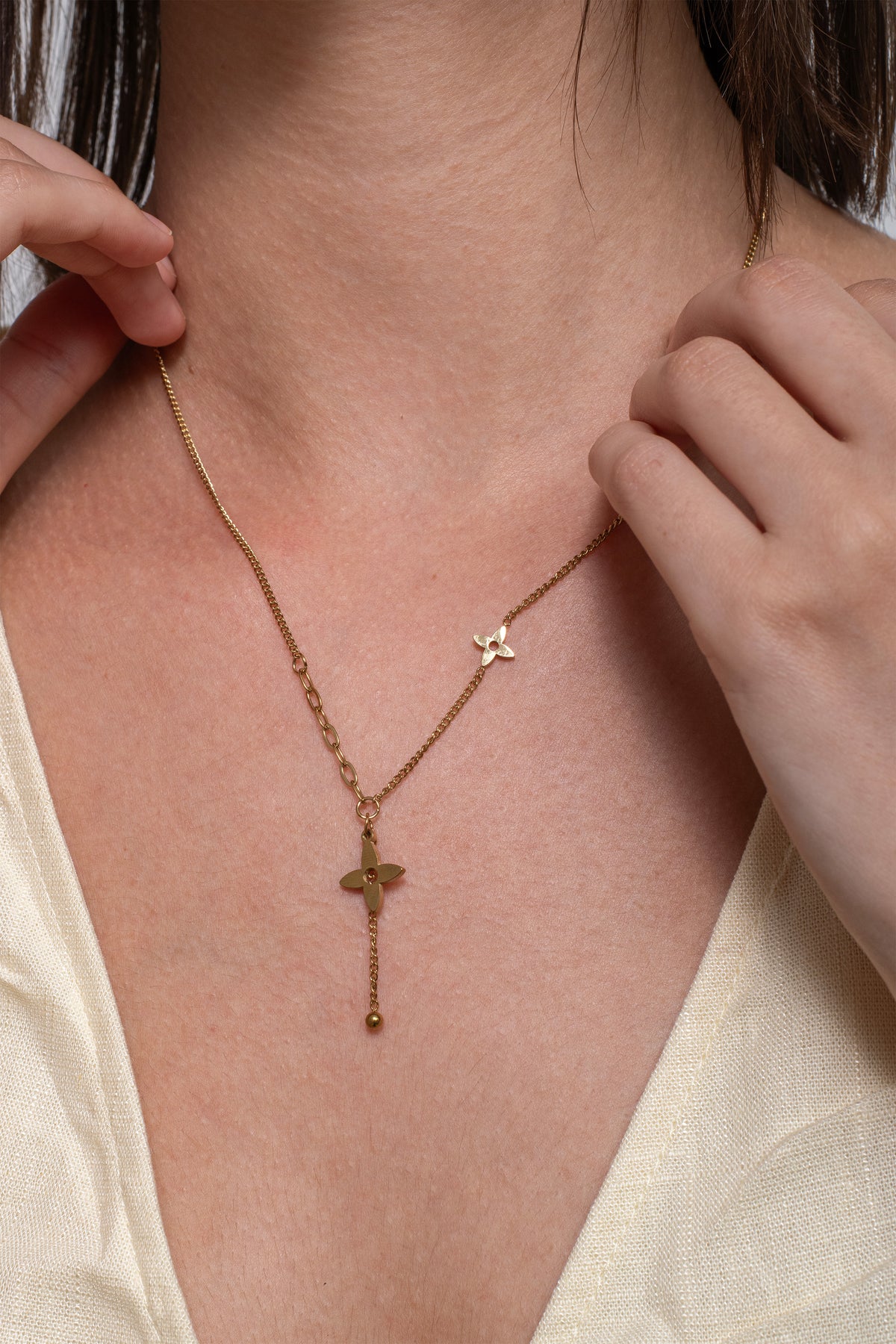 Nova Necklace - 18K Gold Plated image 3