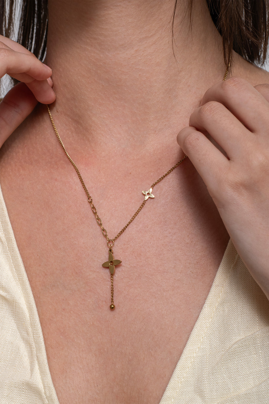 Nova Necklace - 18K Gold Plated image 3
