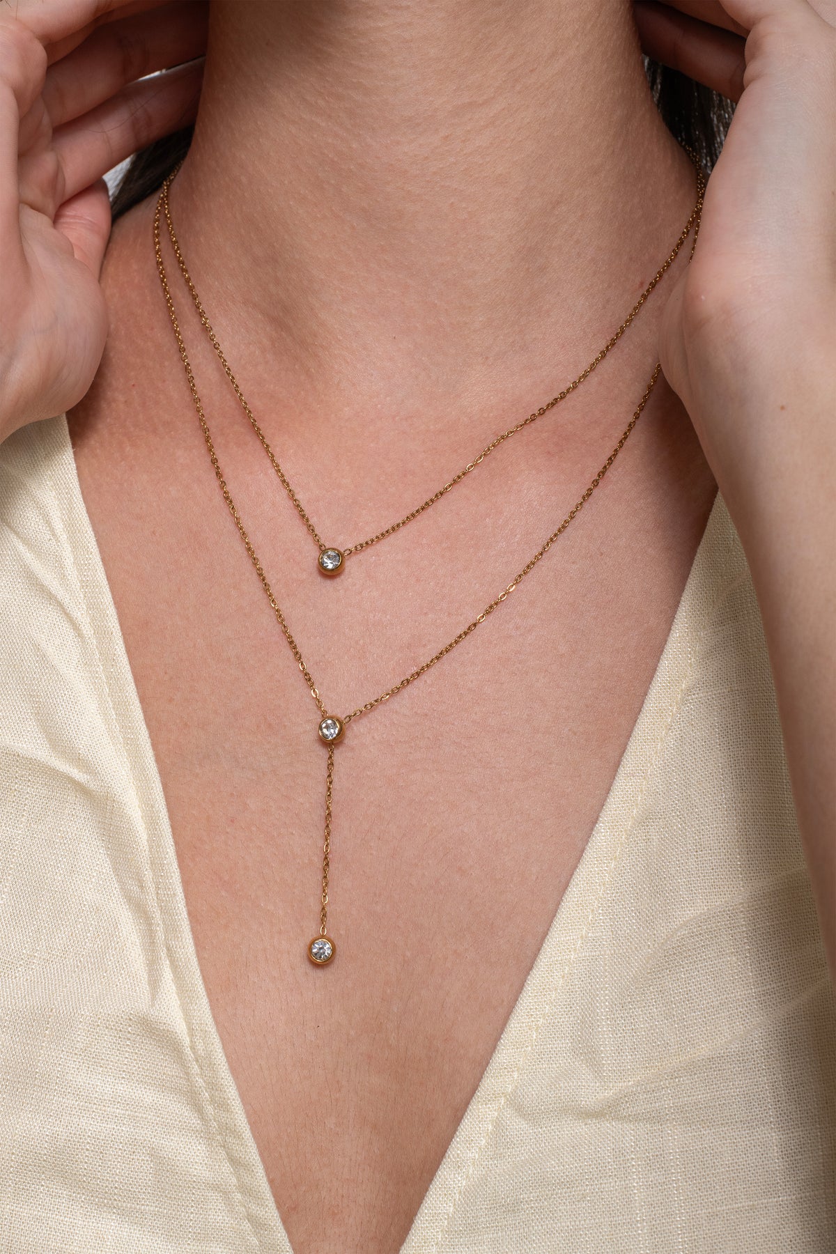 Orion Necklace - 18K Gold Plated image 3