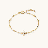 Bloom Charm Bracelet - 18k Gold Plated