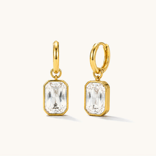 Glimora Hoops - 18K Gold Plated