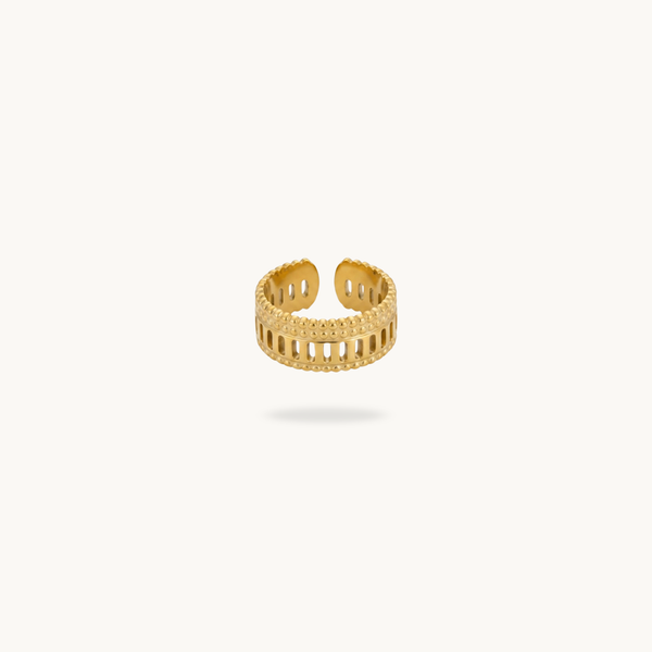 Gemma Ring – 18K Gold Plated