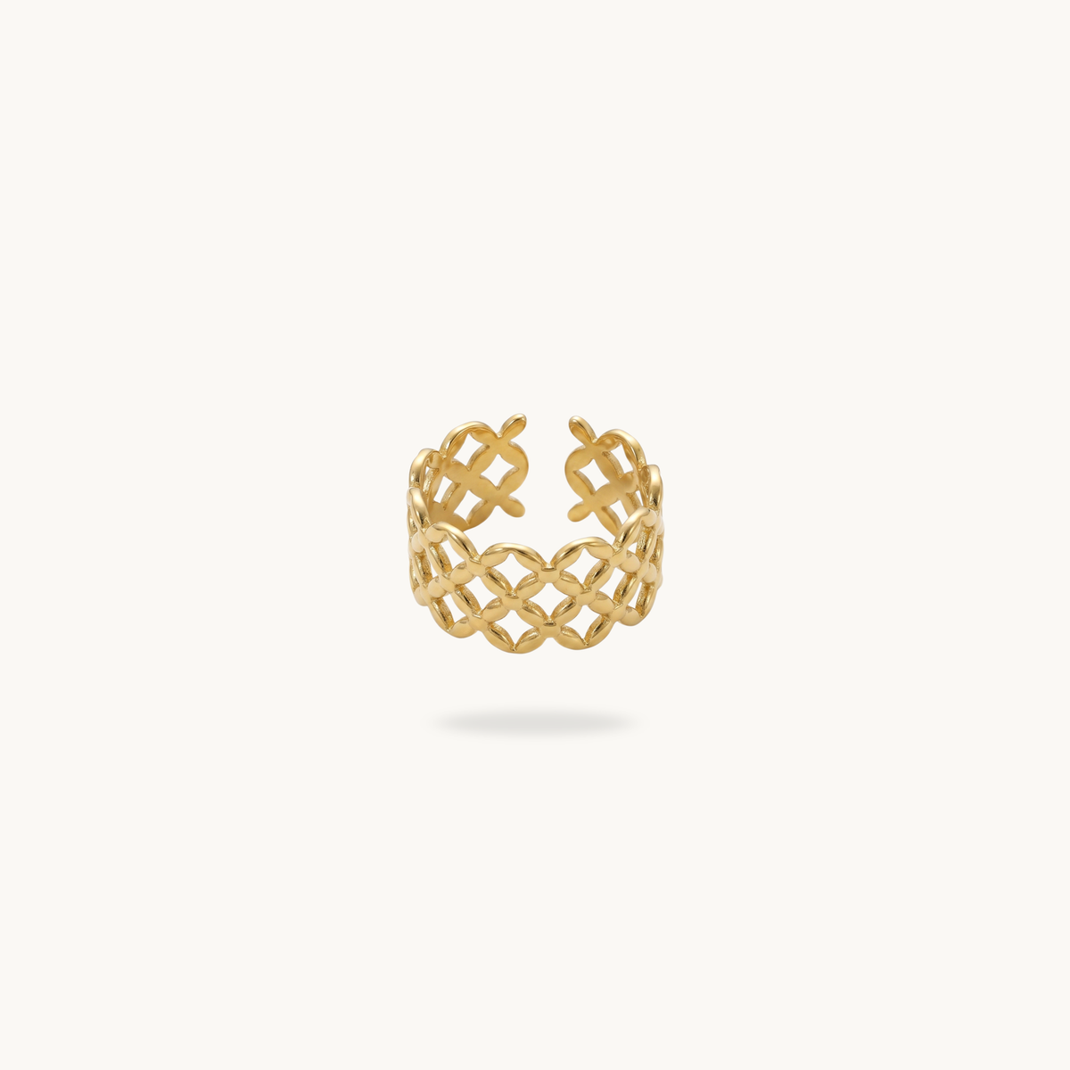 Jane Ring – 18K Gold Plated image 1