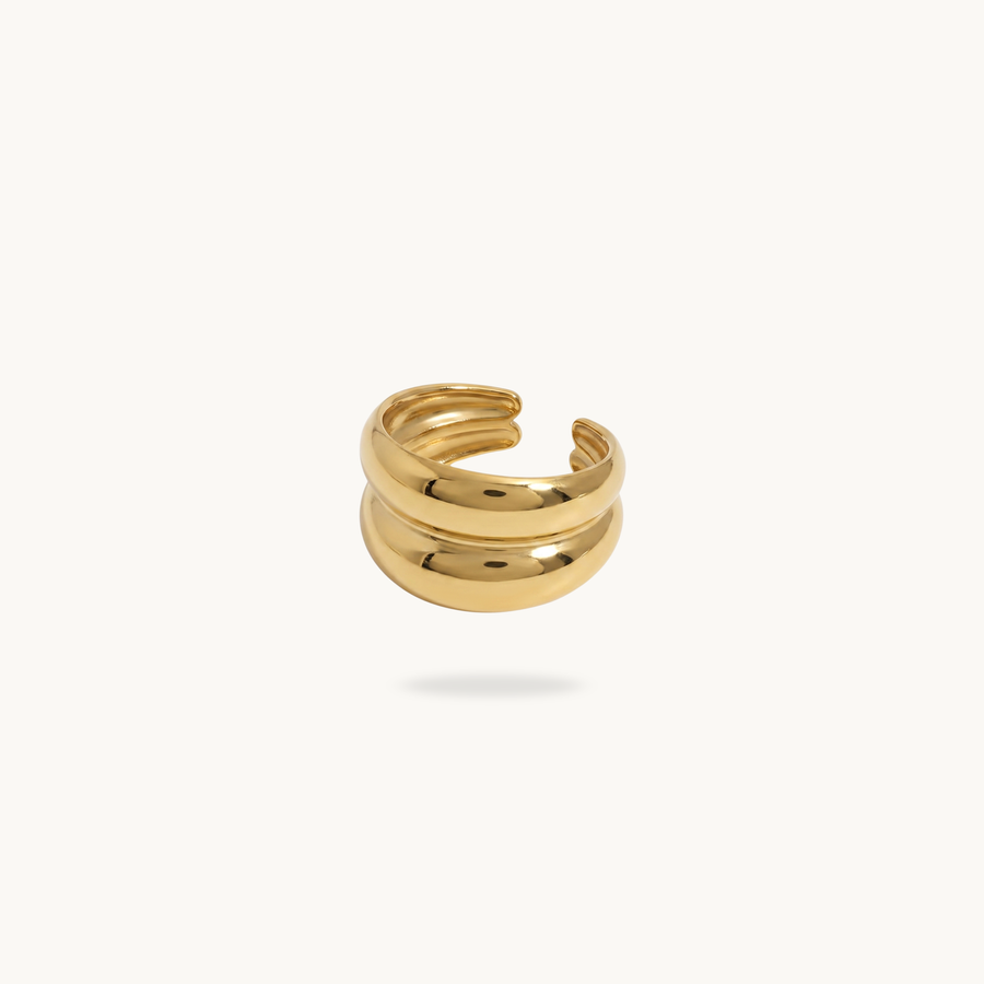 Freya Ring – 18K Gold Plated image 1
