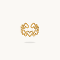 Avery Ring – 18K Gold Plated