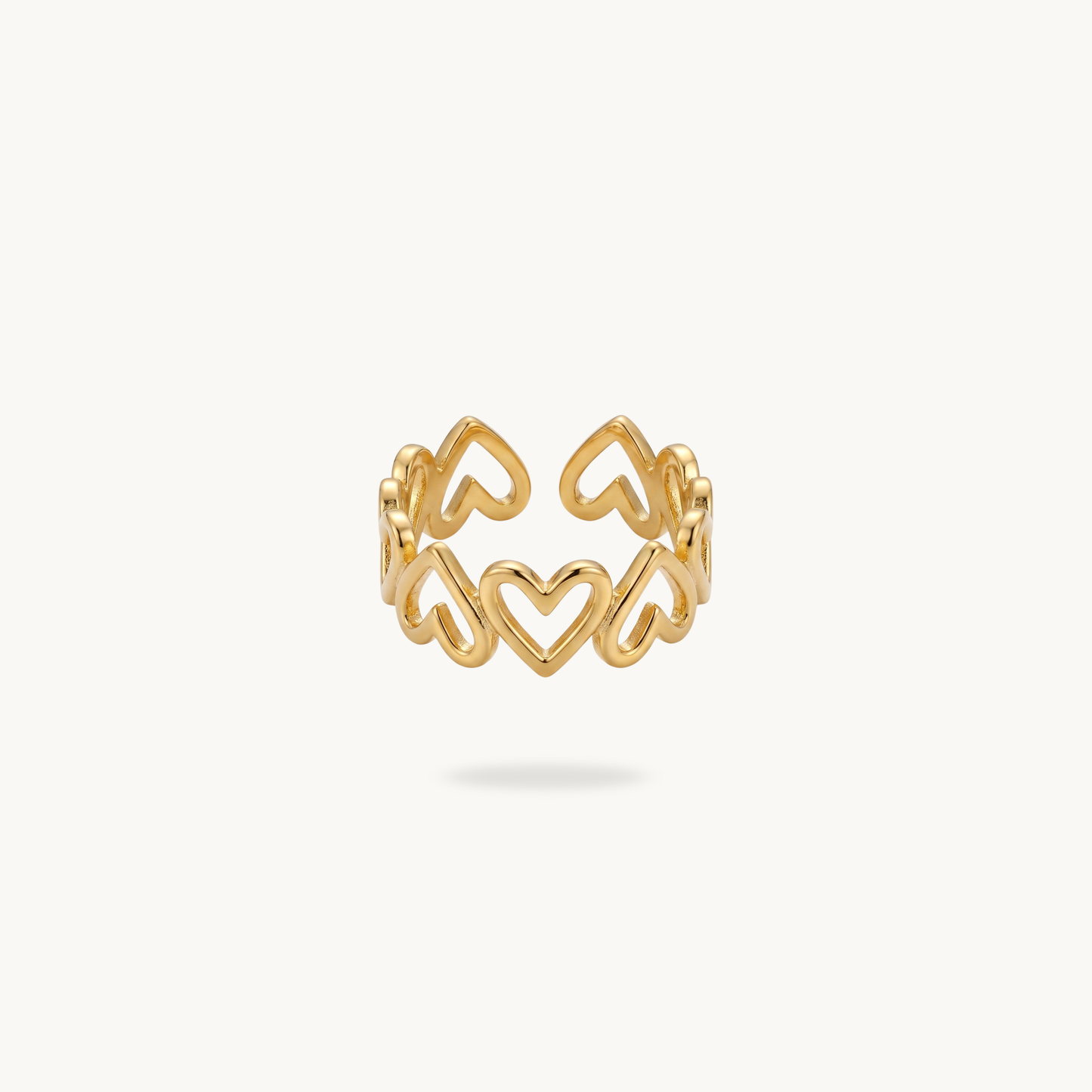 Avery Ring – 18K Gold Plated