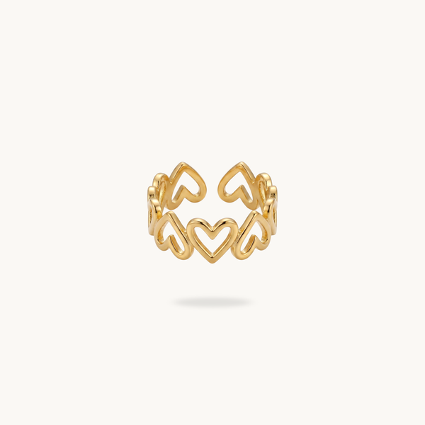 Avery Ring – 18K Gold Plated