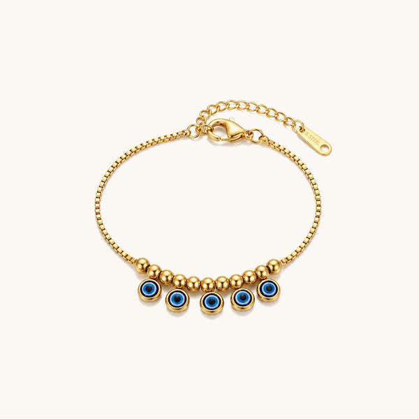 Shield Bracelet - 18K Gold Plated