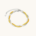 Mix Twist Bracelet - 18K Gold Plated