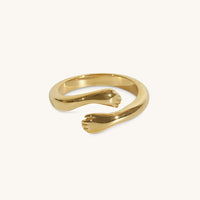 The Hug Ring - 18K Gold Plated