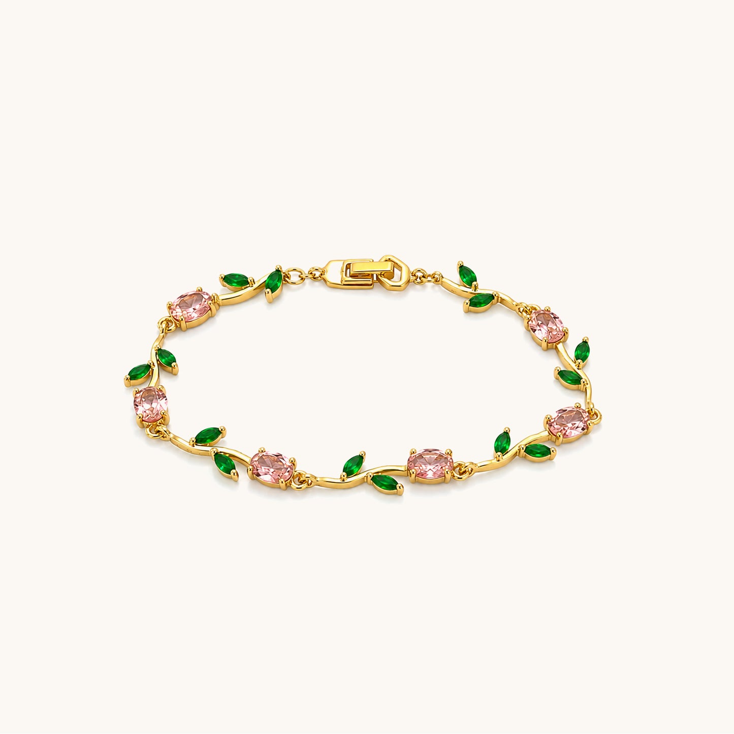 Blush Bracelet - 18K Gold Plated