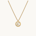 Mellisa Moon Necklace – 18K Gold Plated