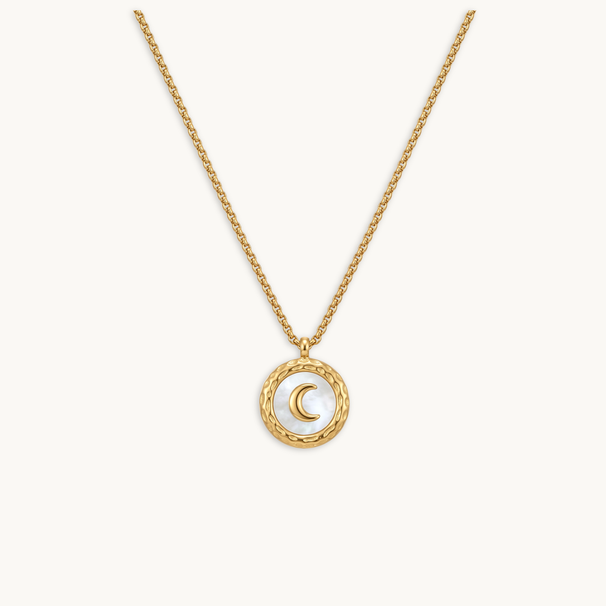 Mellisa Moon Necklace – 18K Gold Plated image 1