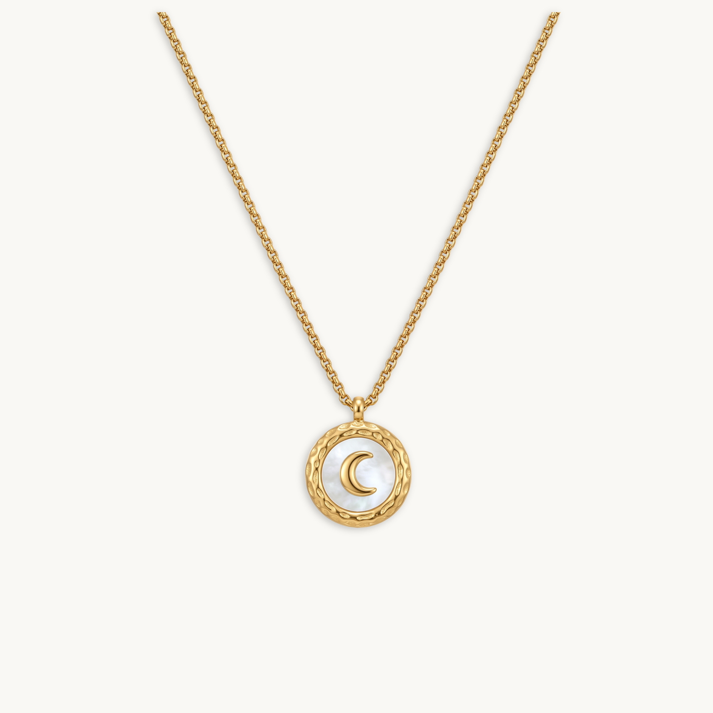 Mellisa Moon Necklace – 18K Gold Plated