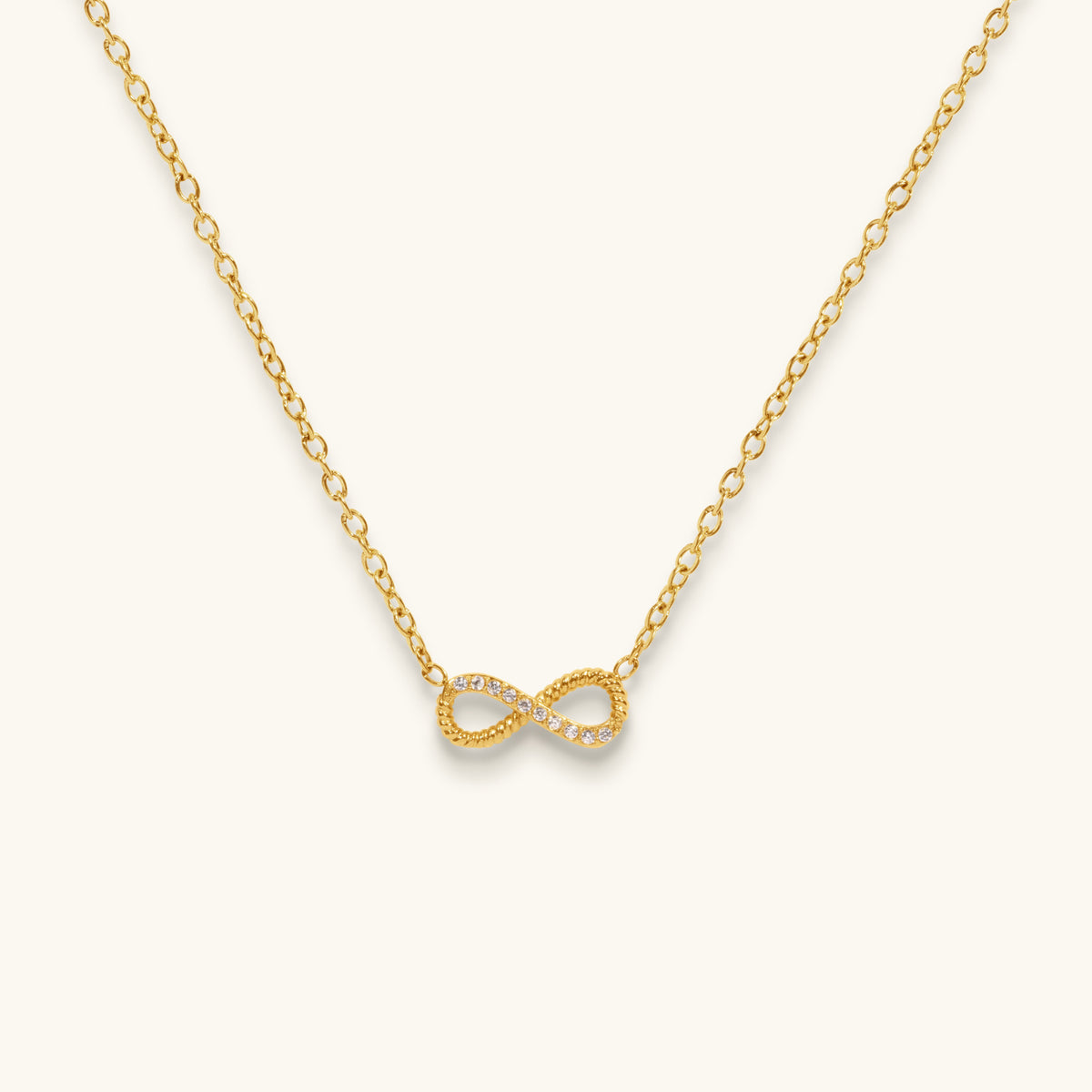 Infinity Necklace - 18K Gold Plated image 1
