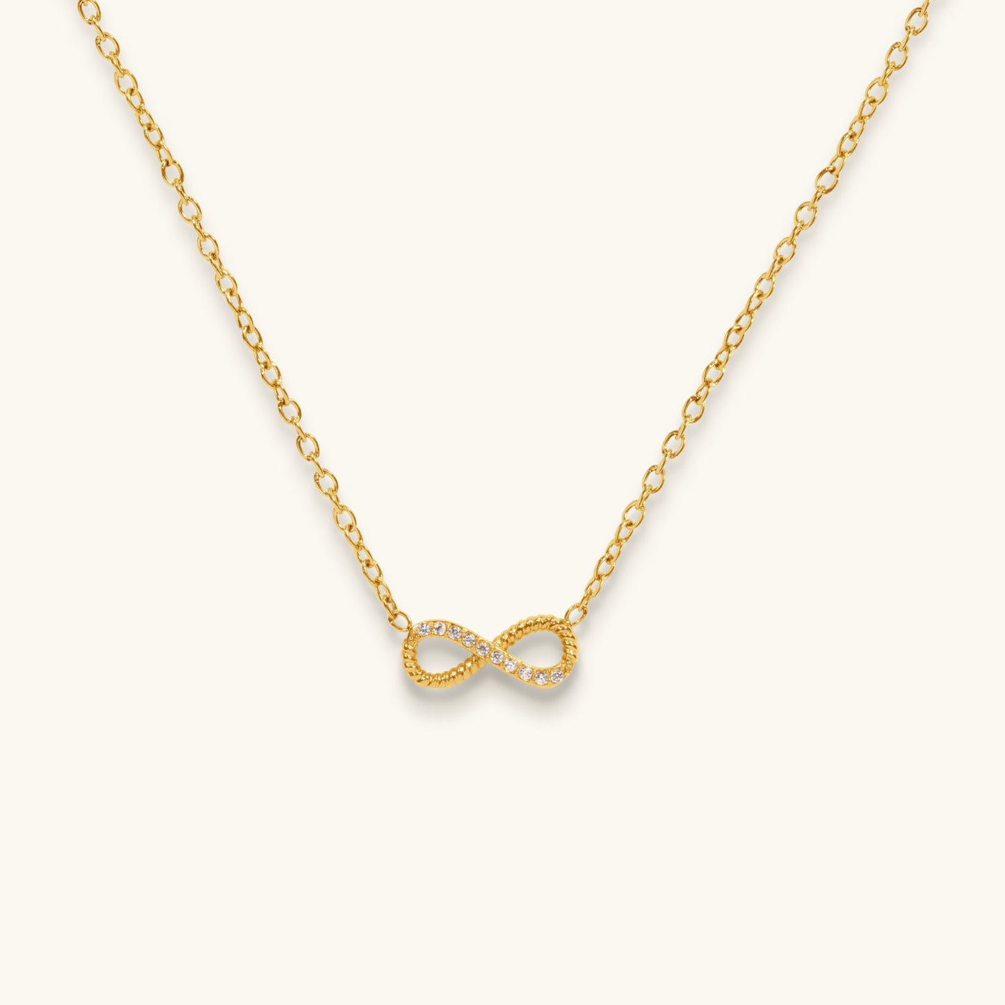 Infinity Necklace - 18K Gold Plated