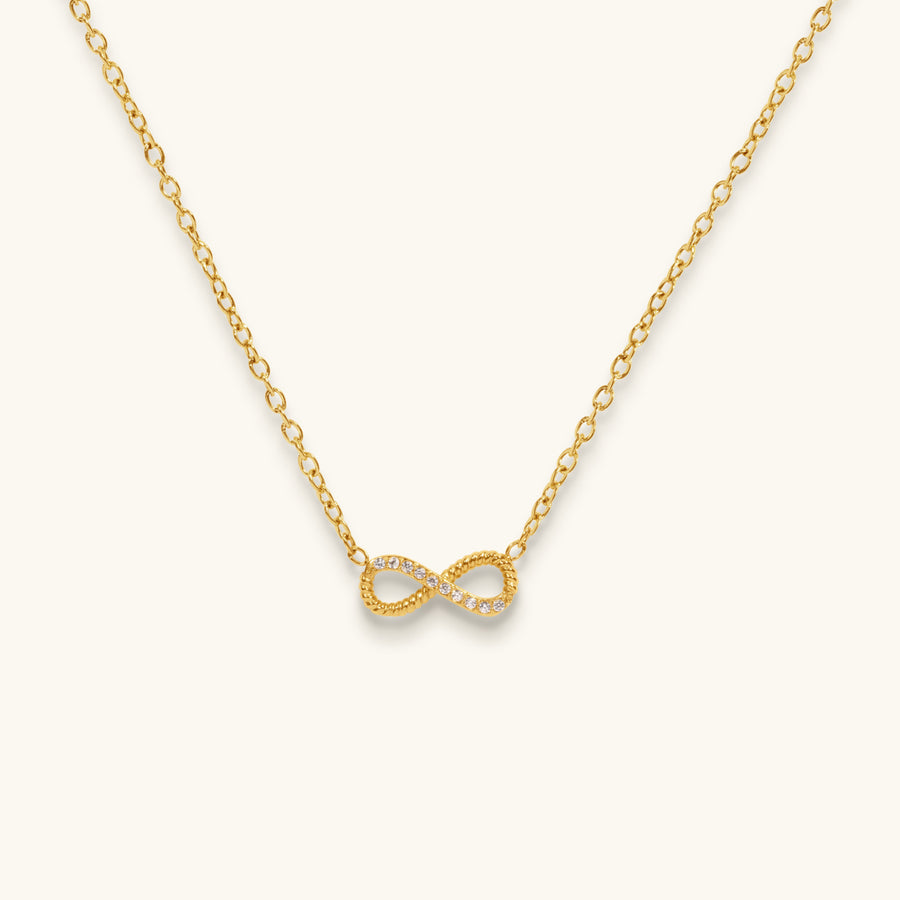 Infinity Necklace - 18K Gold Plated image 1