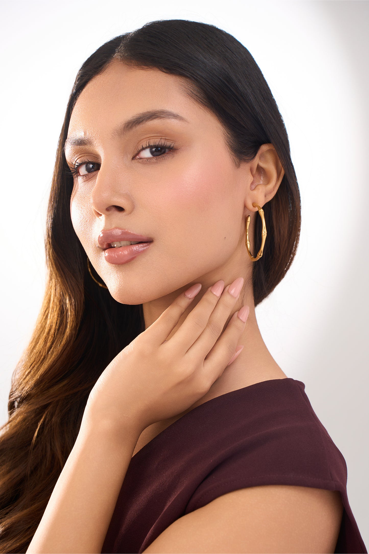 Maisie Hoops - 18K Gold Plated