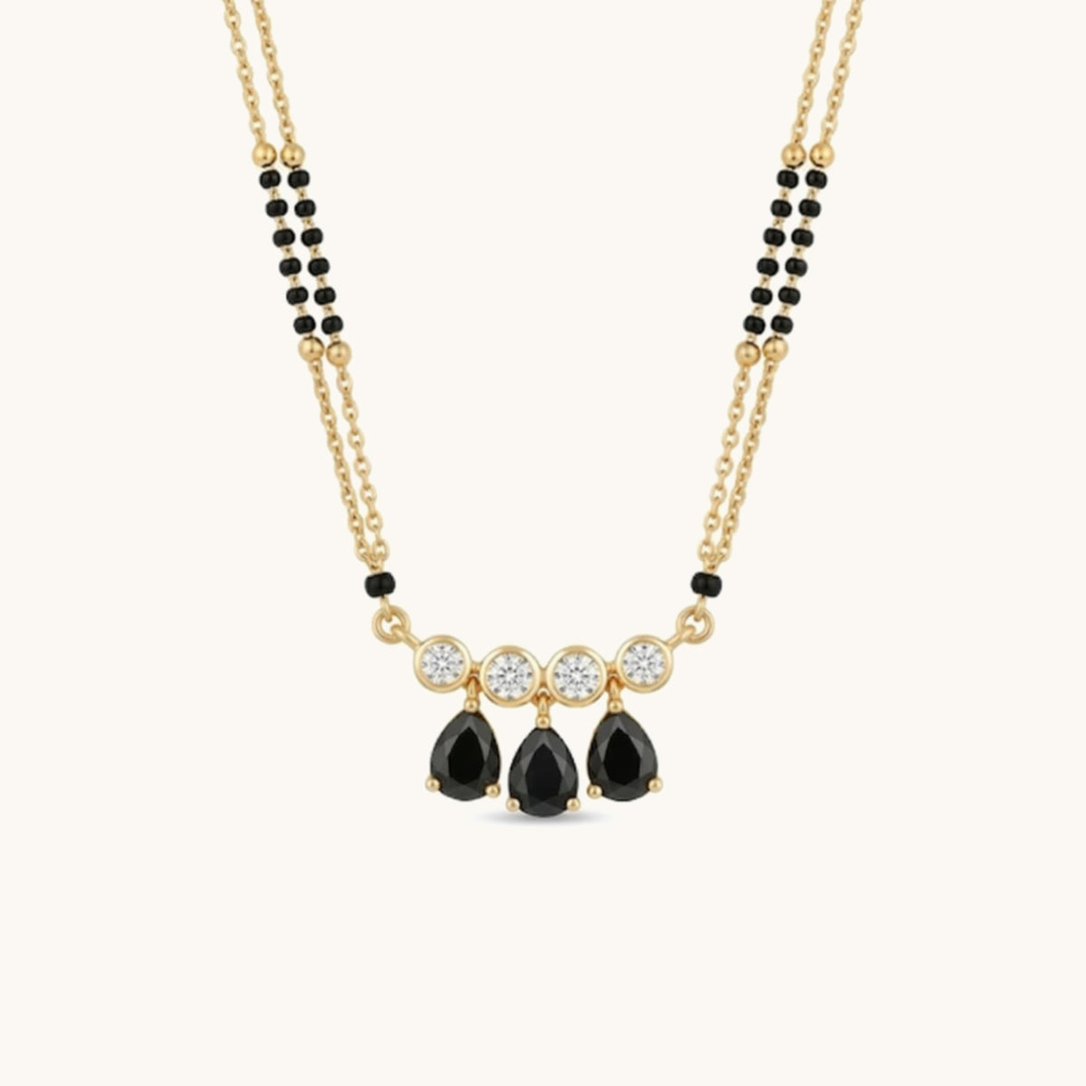 Sivya Mangalsutra - 18K Gold Plated image 1
