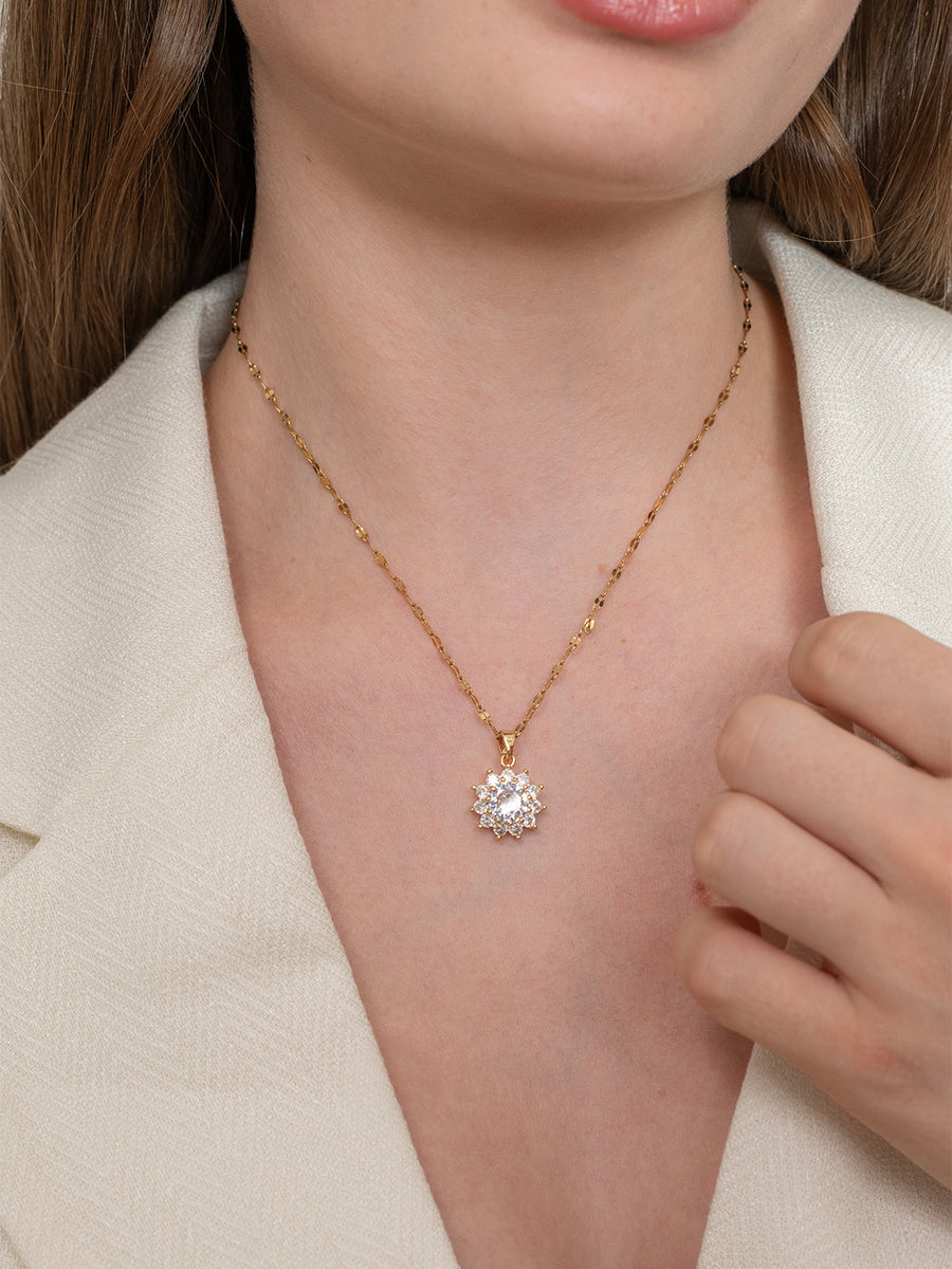 Perry Necklace – 18K Gold Plated image 2