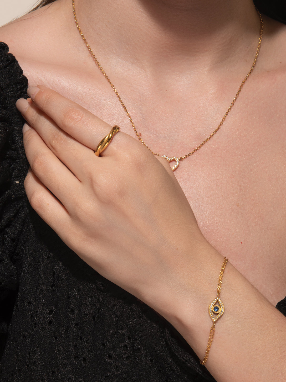 Oceana Ring - 18K Gold Plated image 2