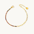 Pastel Glow Bracelet – 18K Gold Plated